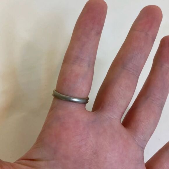 Retro Faux Citrine Teardrop Ring - Picture 4 of 6